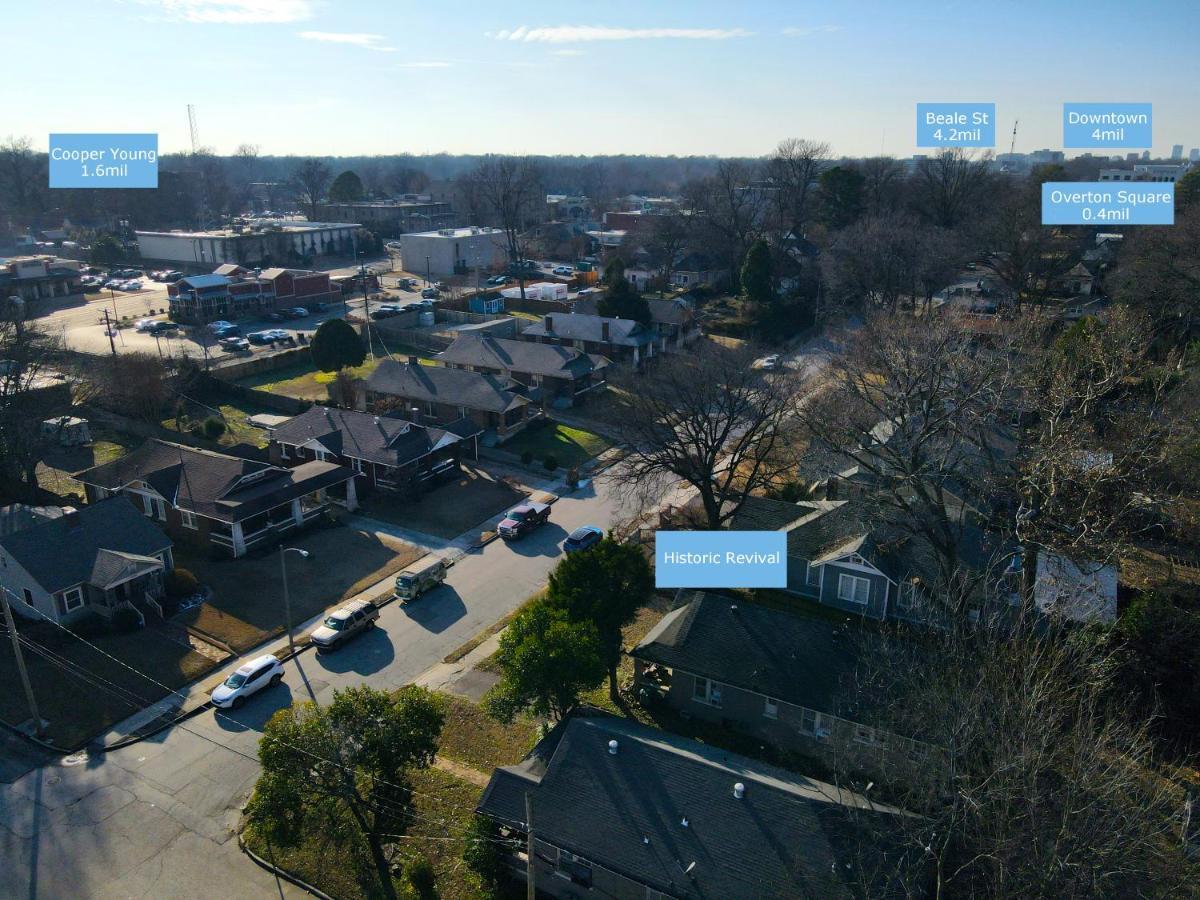 Villa Historic Revival King Bed Midtown Memphis 68 Yes Pets Fast Wifi Free Parking Esterno foto