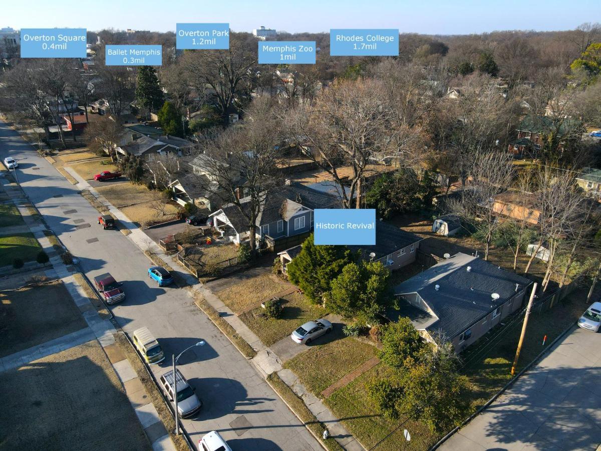 Villa Historic Revival King Bed Midtown Memphis 68 Yes Pets Fast Wifi Free Parking Esterno foto